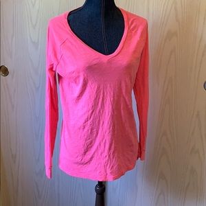 Pink XS hot pink long sleeve shirt